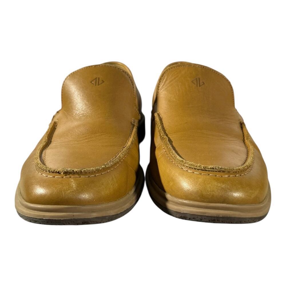 AmberJack Men’s The Loafer Slip On Leather Shoes Brown 7 Made In Portugal - Picture 3 of 9